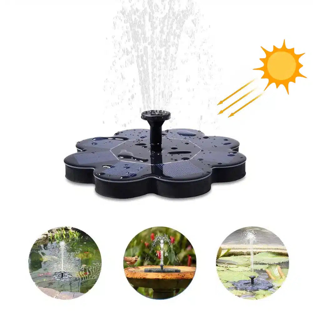 Springbrunnen solarbetrieben (schwimmend) Ø15 cm