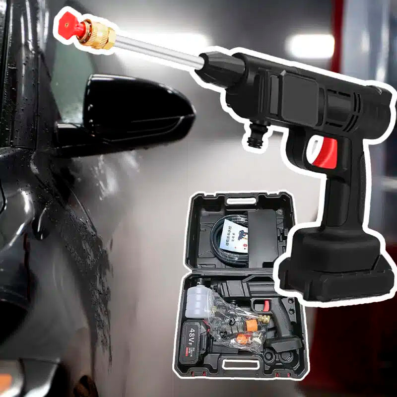 Hochdruckreiniger tragbar 7 bar/101 PSI – mit Akku 200W inkl. Ladegerät –