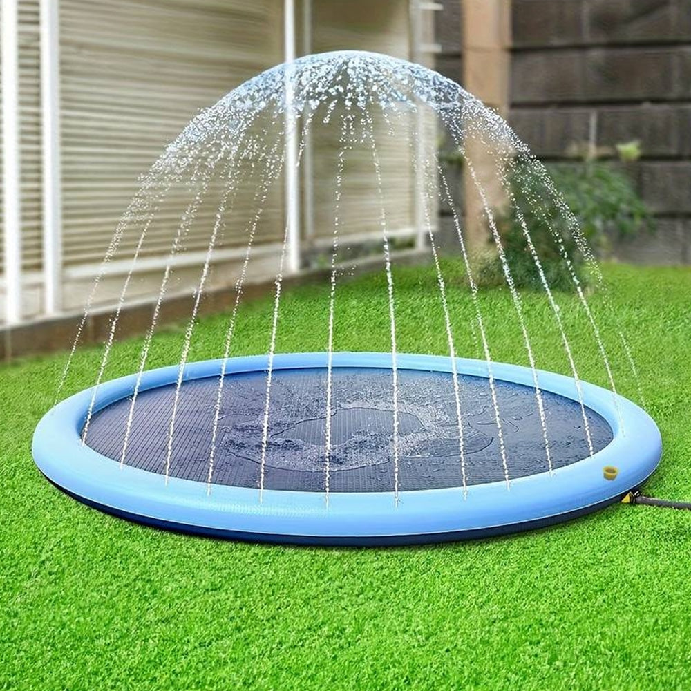 Hundepool mit Wassersprinkler – In Größen für große und kleine Hunde erhältlich