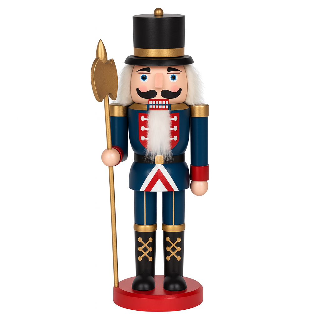 Nussknackerfiguren aus Holz – 24 cm – 4 verschiedene Figuren