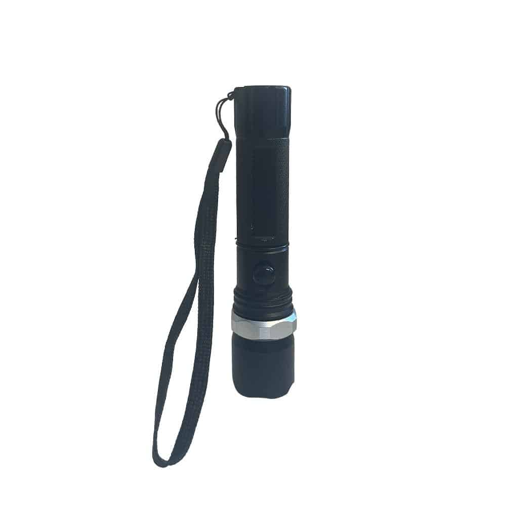 Taschenlampe LED (klein und robust) mit Zoom