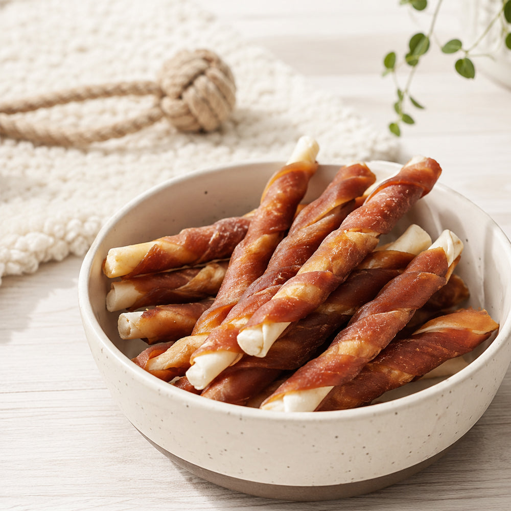 Treat Eaters – Geschmackvolle Kaustangen mit Rindfleisch für Hunde 100 g