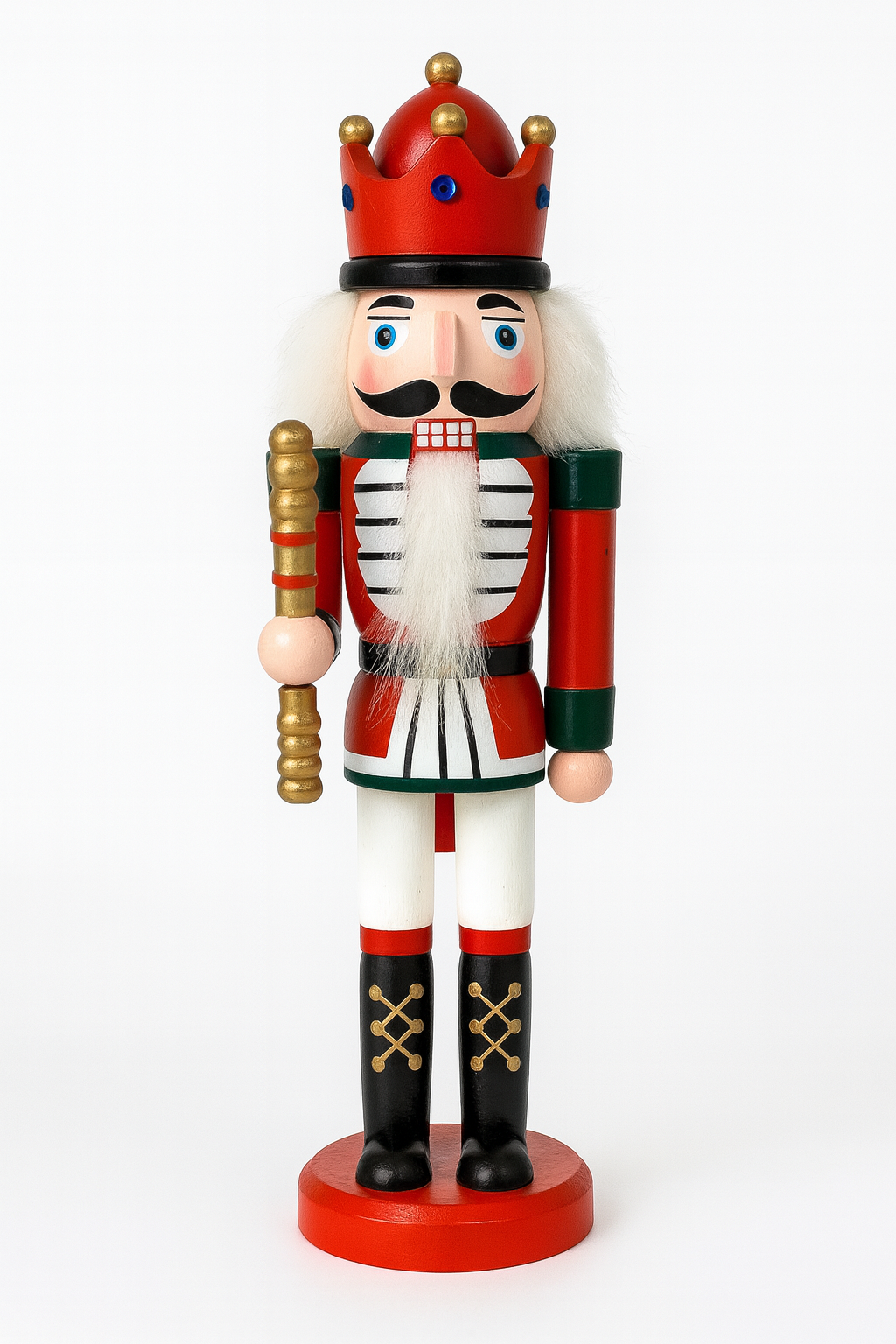 Nussknackerfiguren aus Holz – 24 cm – 4 verschiedene Figuren