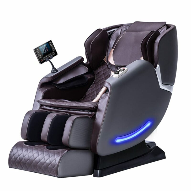 Massagesessel 4D Luxus+ mit SL-Technologie, Wärmetherapie, Sprachsteuerung & Touchscreen
