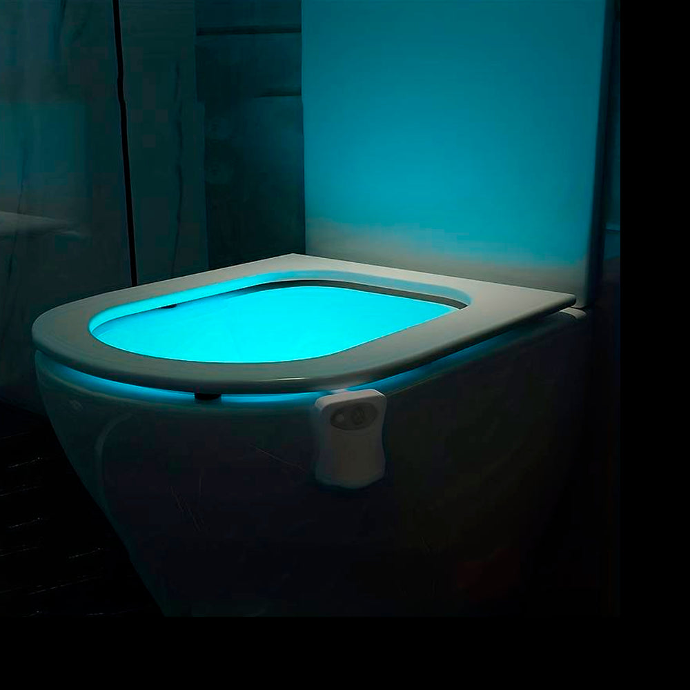 Toiletten-LED-Licht (8 verschiedene Farben)