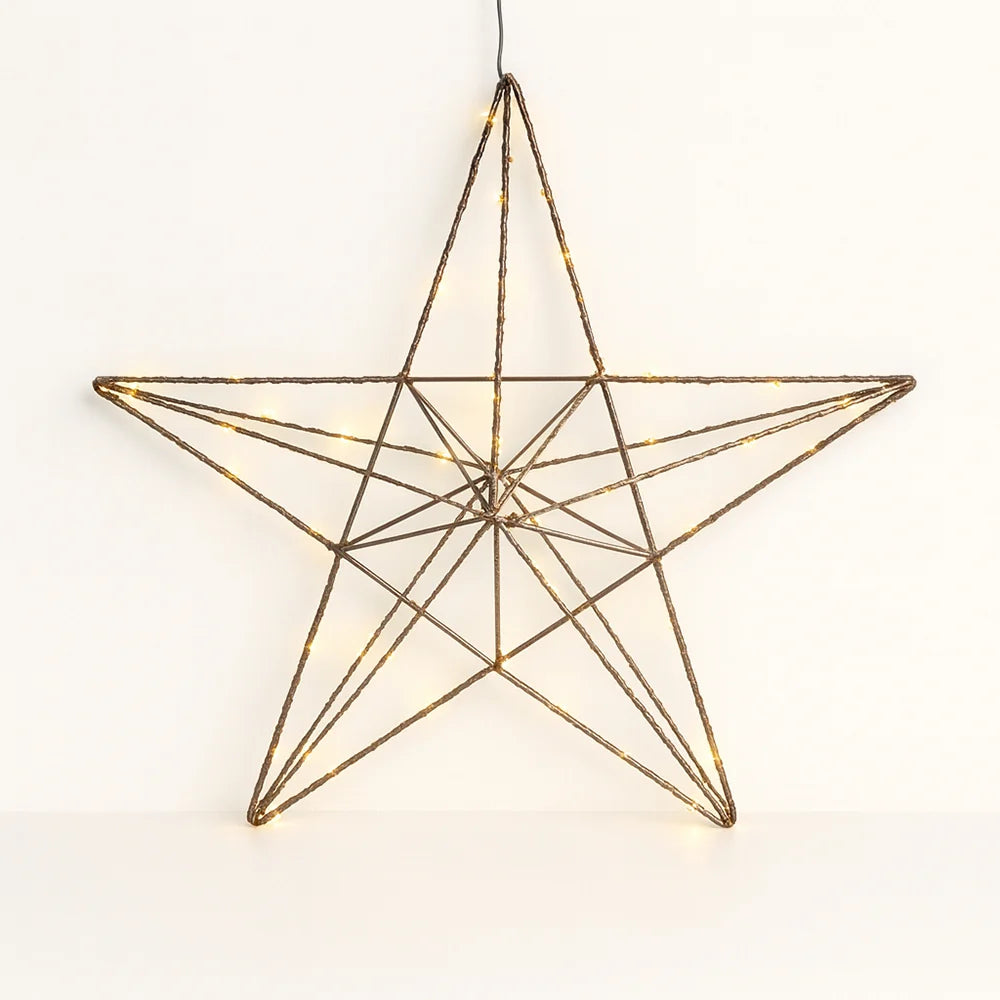 LED-Weihnachtsstern – Ø 38,5 cm – mit kleinen leuchtenden LEDs