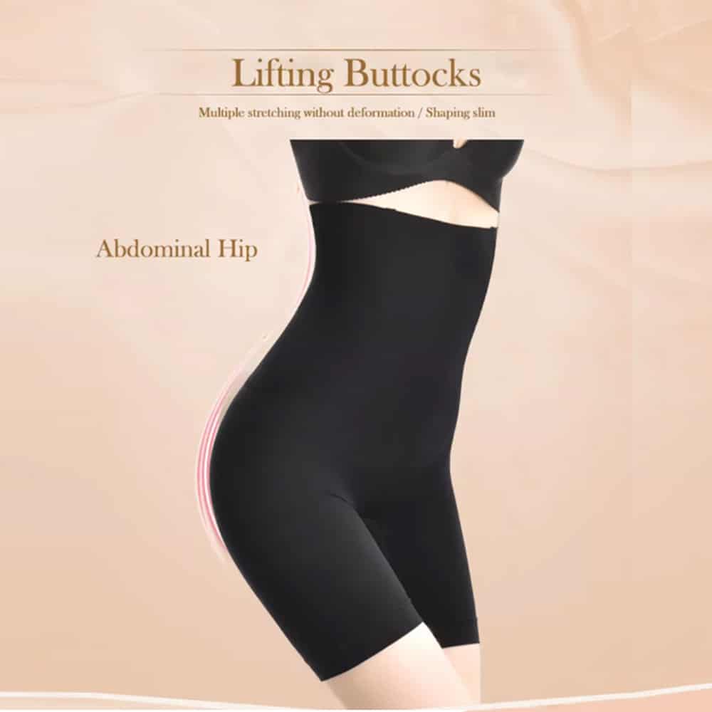 Shapewear Shorts mit hoher Taille - Schwarz oder Beige