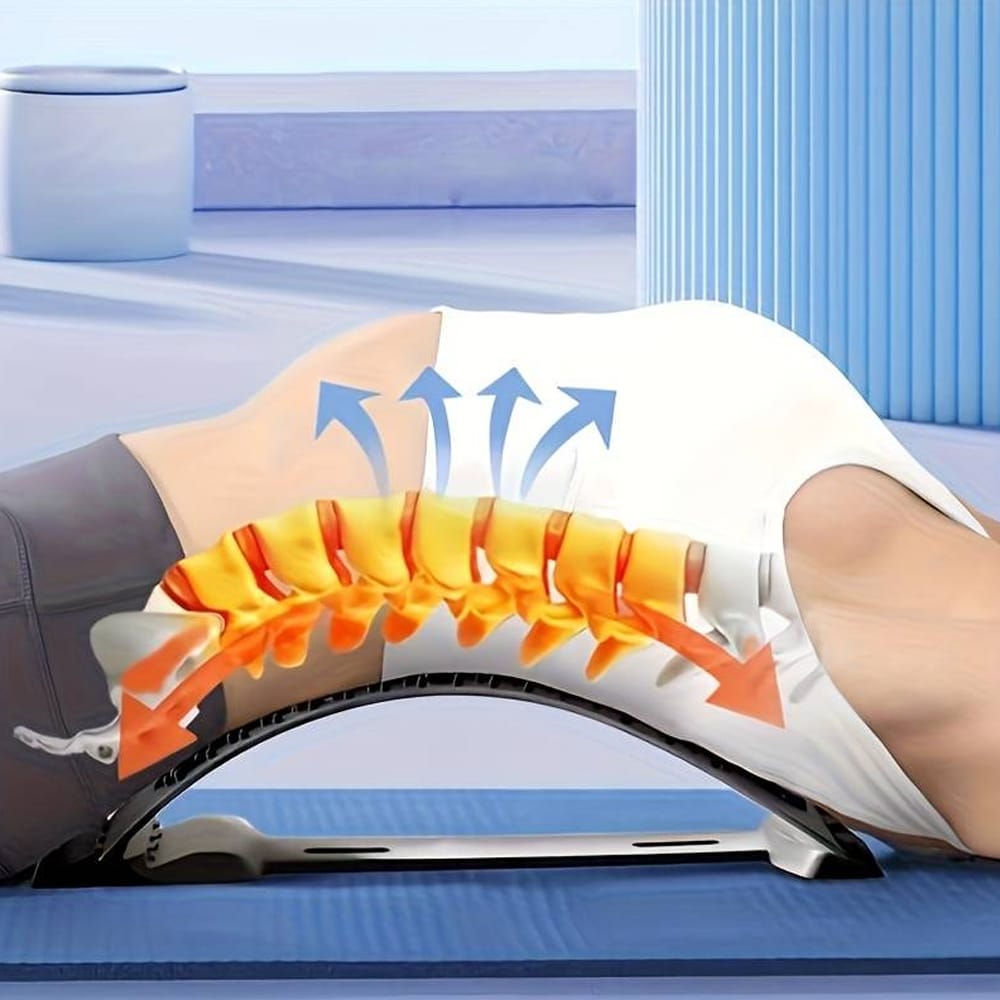 Rückendehner; Lordosenstütze - Massage und Schmerzlinderung
