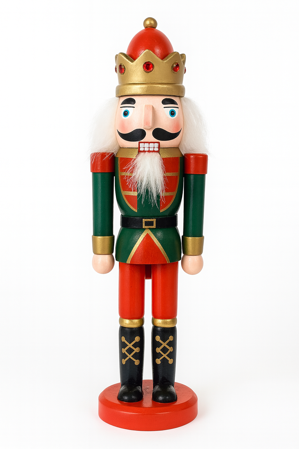 Nussknackerfiguren aus Holz – 24 cm – 4 verschiedene Figuren