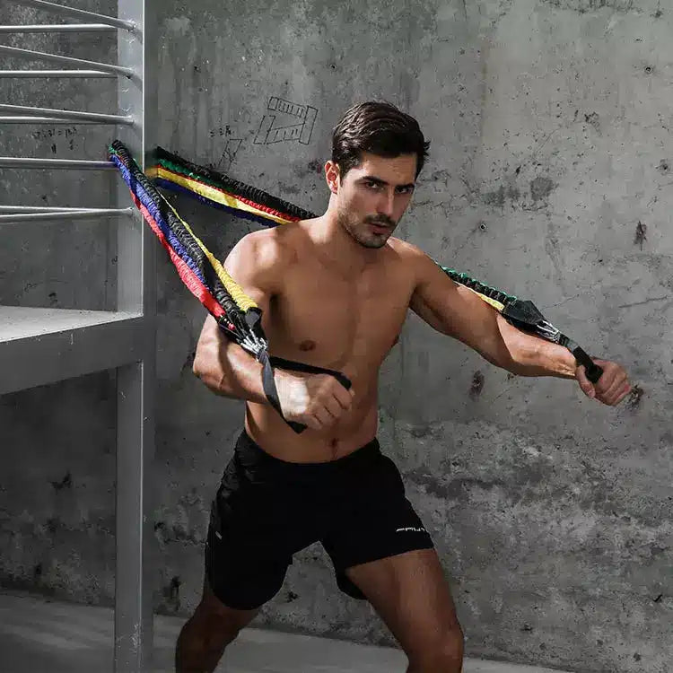 Widerstandsband für Fitnessübungen und Körpertraining