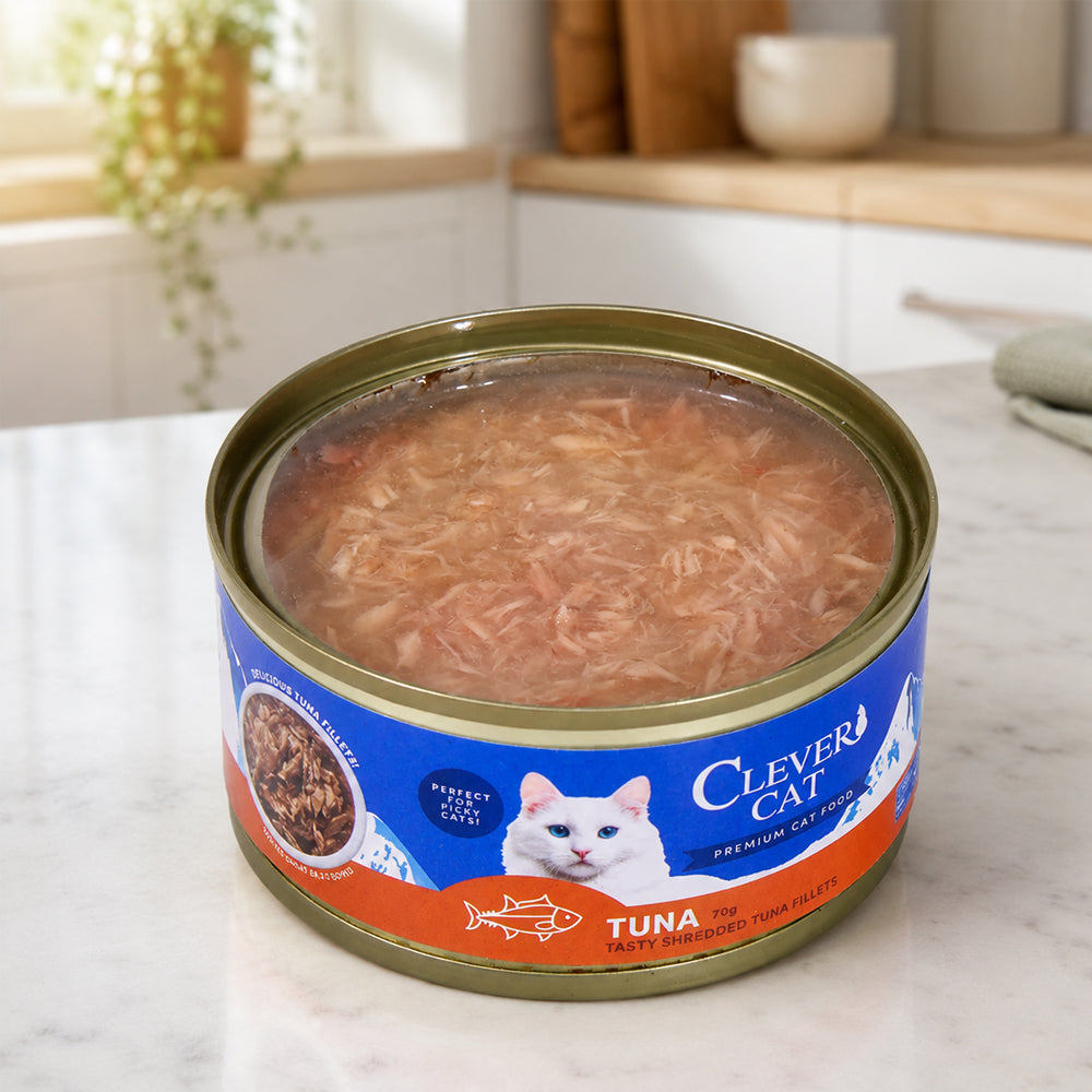 temp-8083 - Clever Cat Shredded Tuna 70g