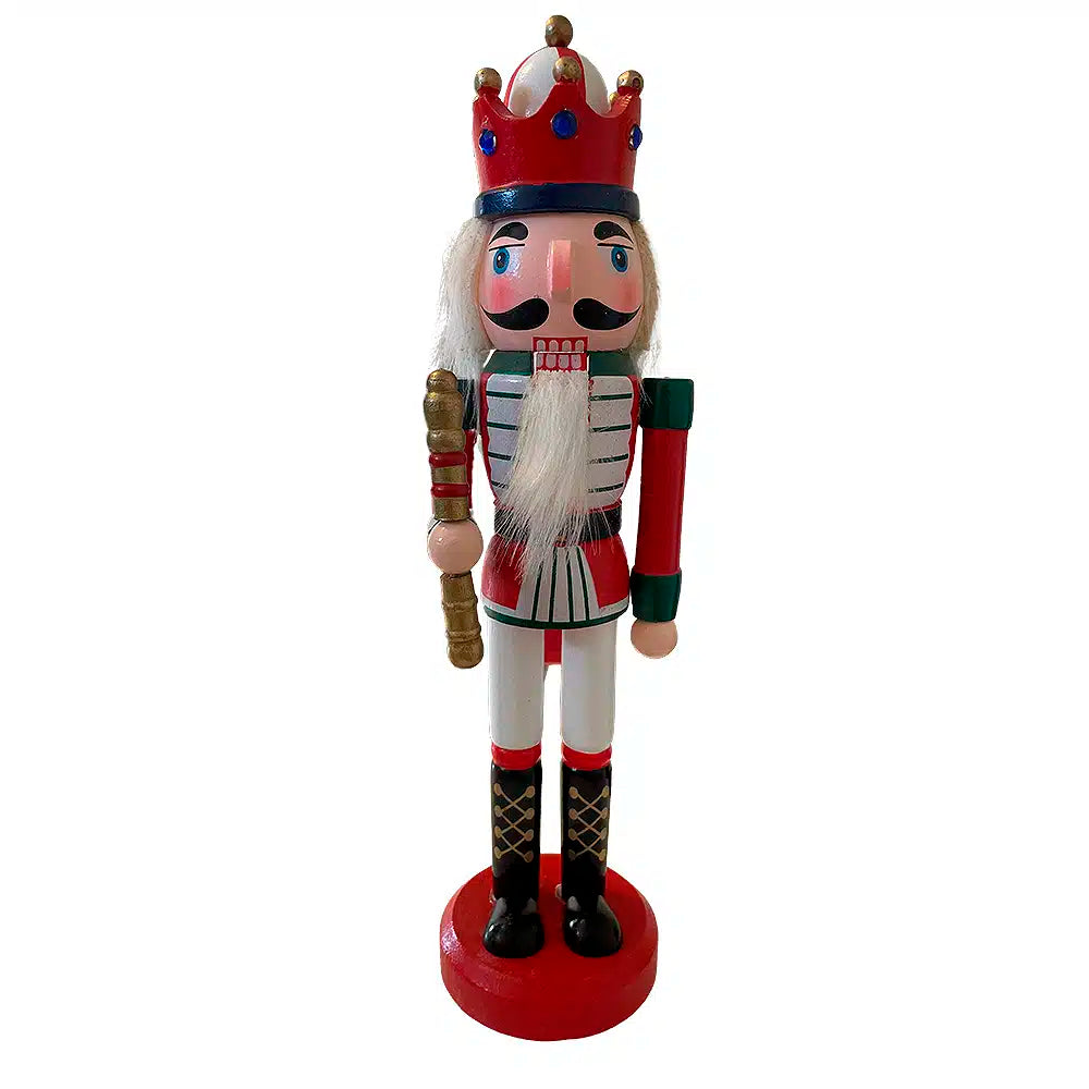 Nussknacker-Figuren aus Holz - 24 cm, 1 Stück - wählen Sie zwischen 3 Figuren -