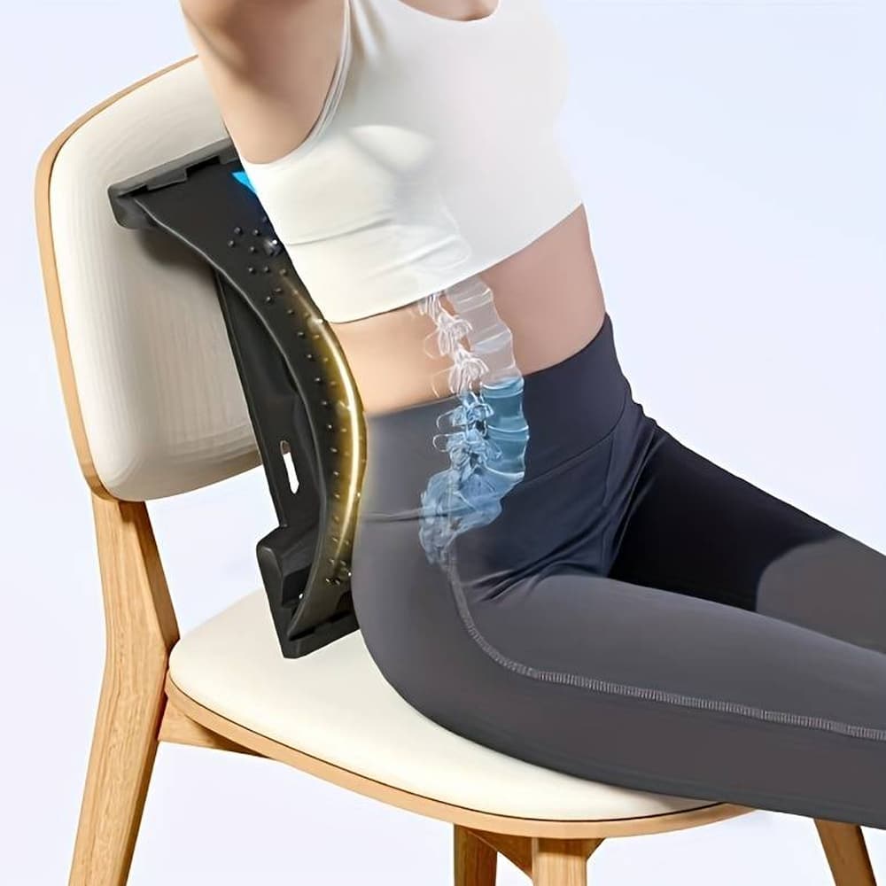 Rückendehner; Lordosenstütze - Massage und Schmerzlinderung