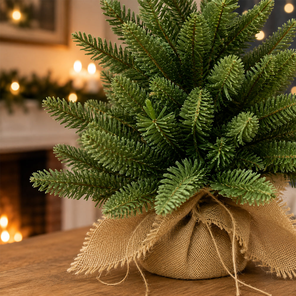 Mini-Weihnachtsbaum 60 cm mit naturgetreuen Zweigen