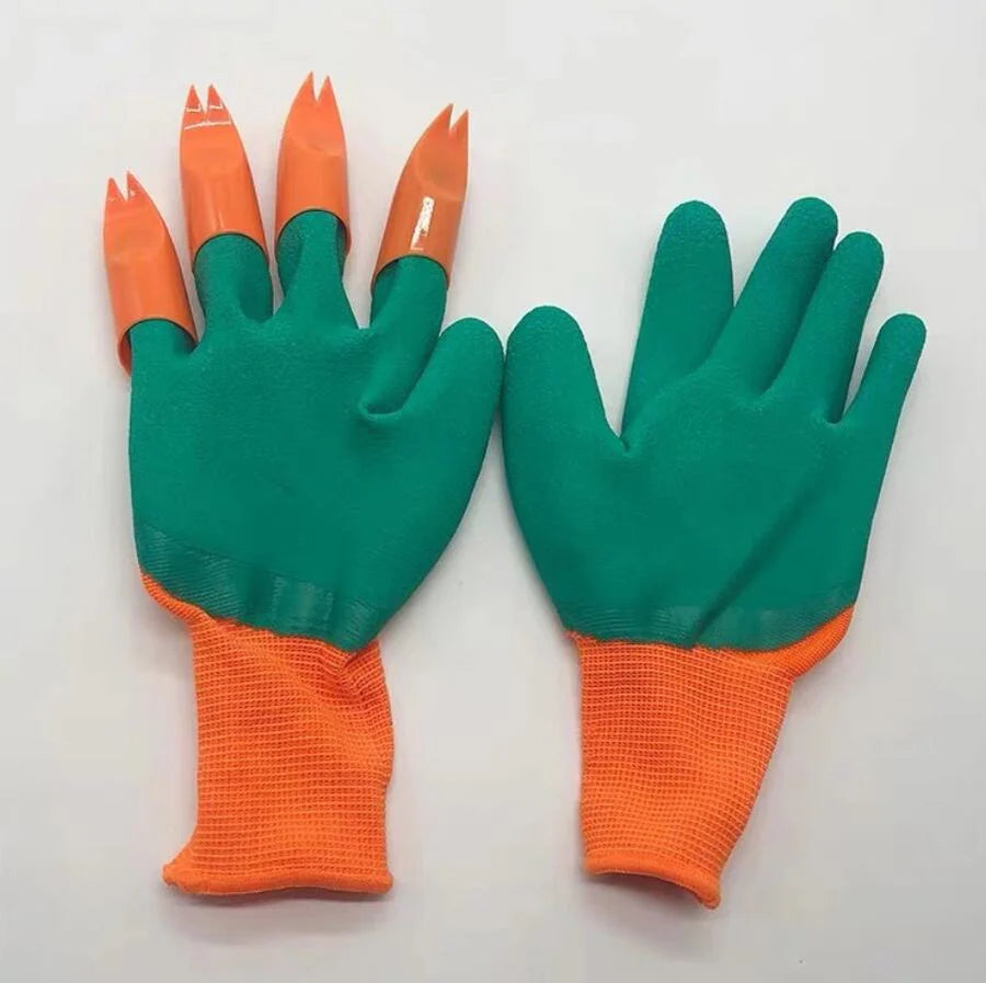 Gartenhandschuhe mit Krallen
