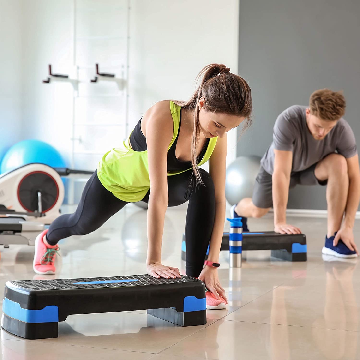 Trittbank für Aerobic / Fitness