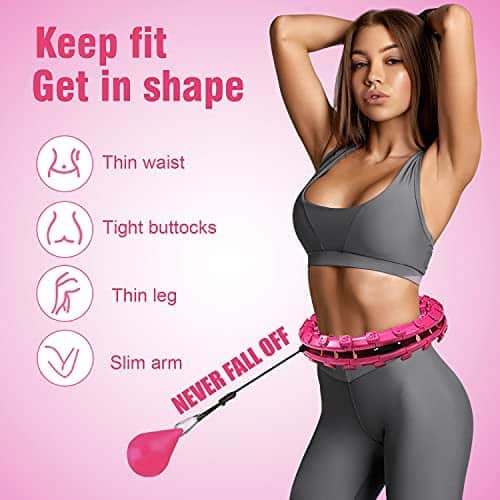Hula Hoop Reifen Trainings- / Fitnessmodell (verstellbar mit / Gewicht)