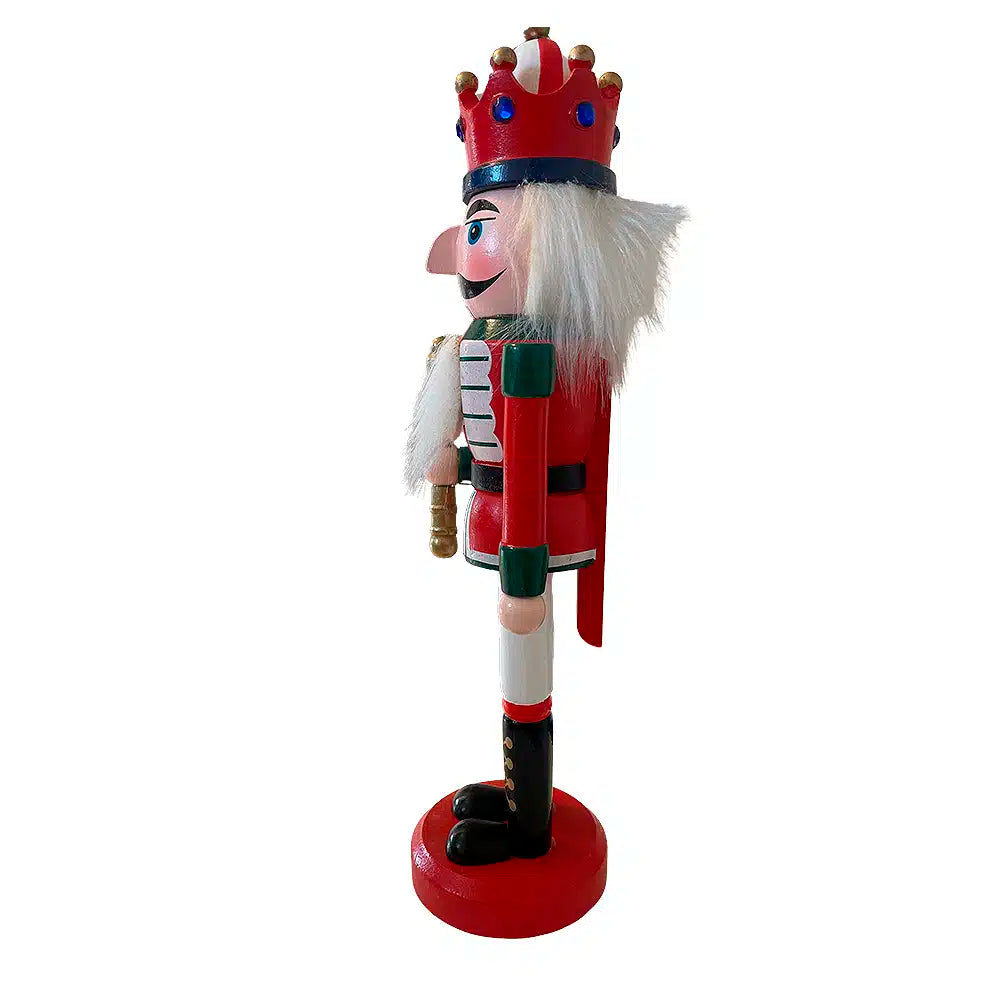 Nussknacker-Figuren aus Holz - 24 cm, 1 Stück - wählen Sie zwischen 3 Figuren -