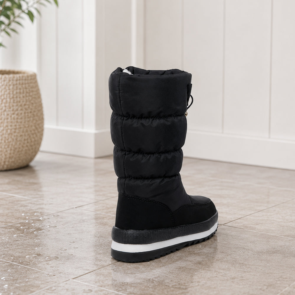 Komfortable und warme Kinder-Winterstiefel mit Reißverschluss