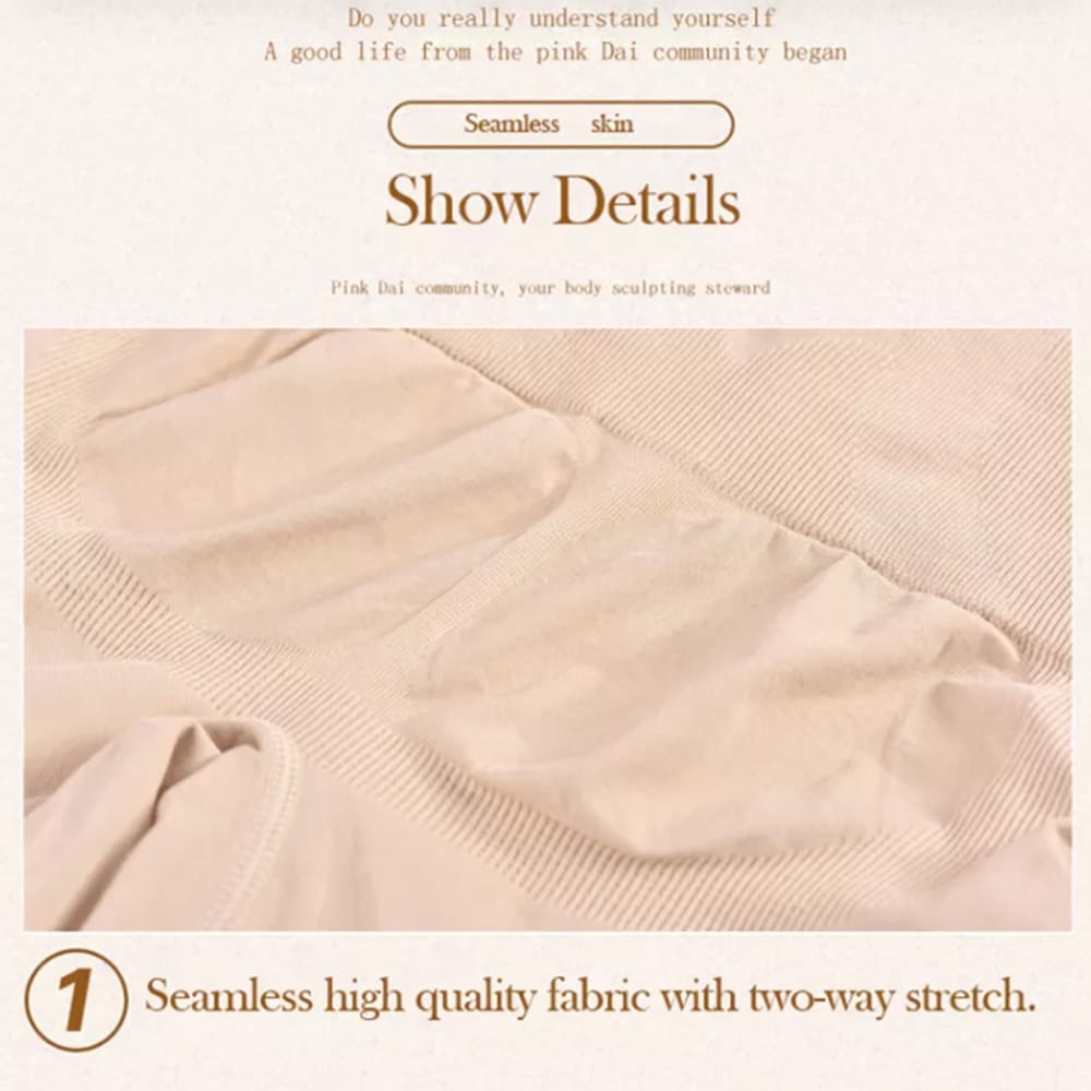 Shapewear Shorts mit hoher Taille - Schwarz oder Beige
