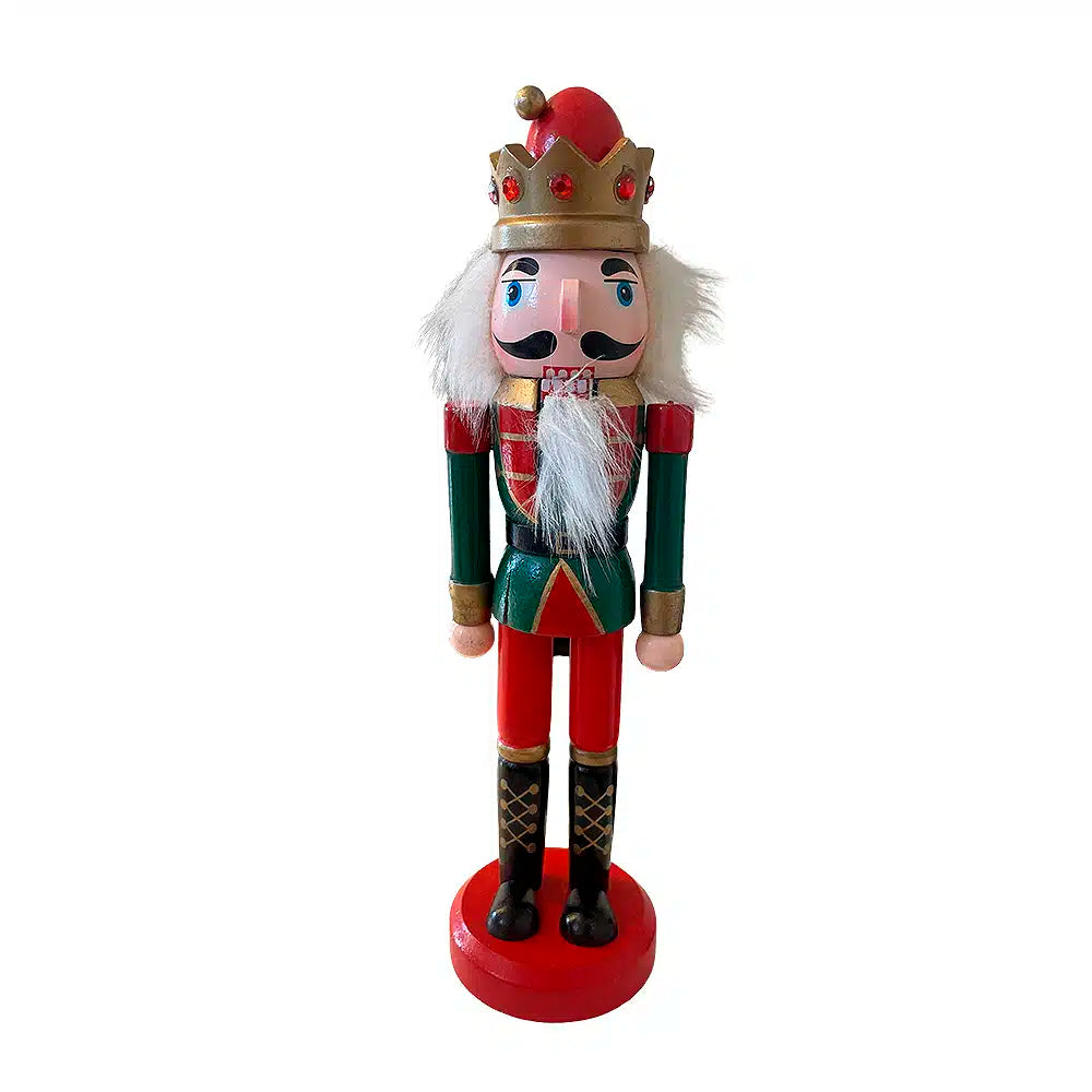 Nussknacker-Figuren aus Holz - 24 cm, 1 Stück - wählen Sie zwischen 3 Figuren -