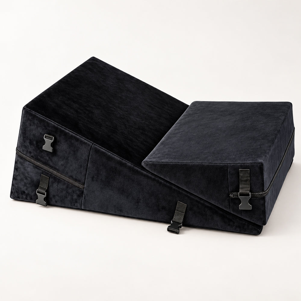 Ergonomisches Keilkissen-Set, 2-teilig – Flexible Unterstützung und Komfort