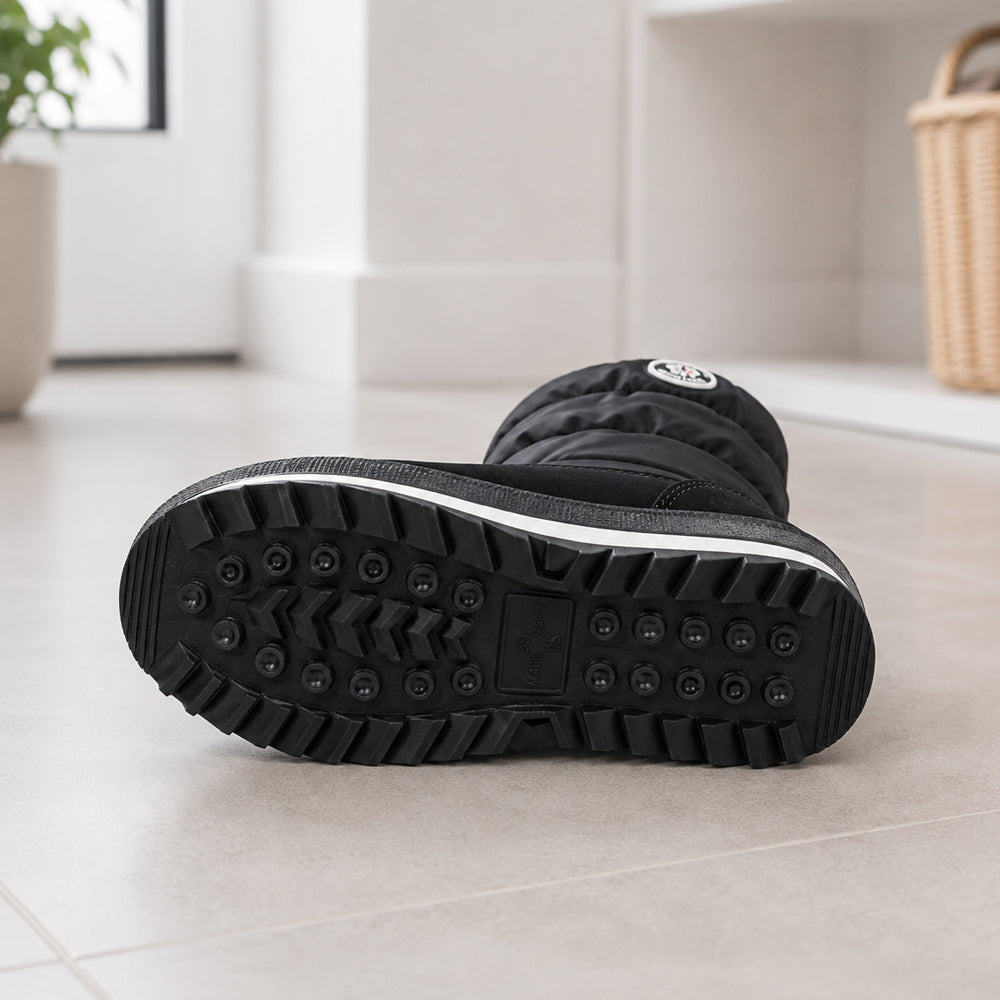 Komfortable und praktische Kinder-Winterstiefel mit Reißverschluss