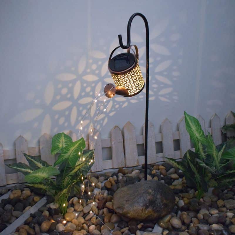 Solar Gießkanne LED Lampe für den Garten