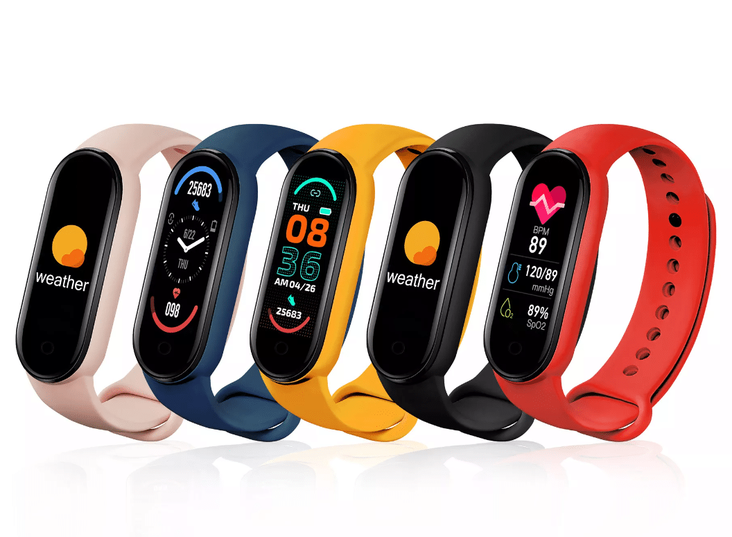 Smartwatch - mit Puls- und Blutdruckmessgerät