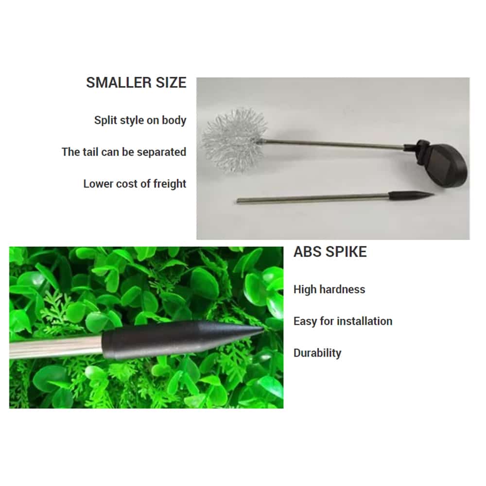Solar LED Gartenlampe ( 2 Stück) Löwenzahn-Design mit Spieß