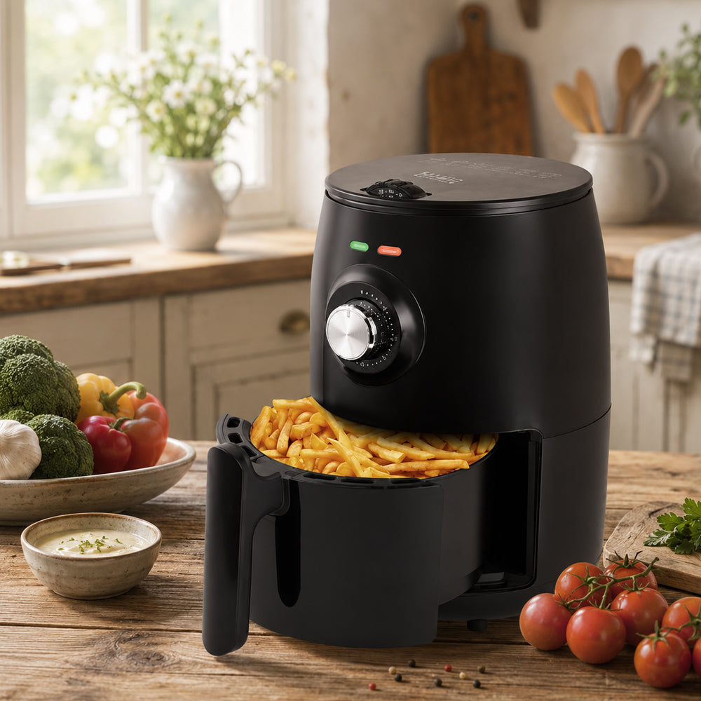 Airfryer 1,8 l – kompakte und fettarme Zubereitung