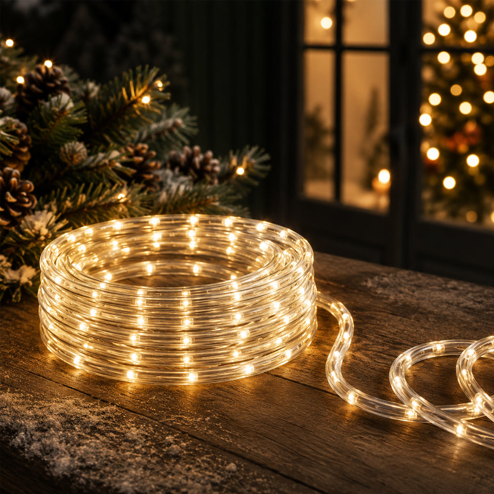 LED-Lichterkette 4 oder 10 Meter - weiß