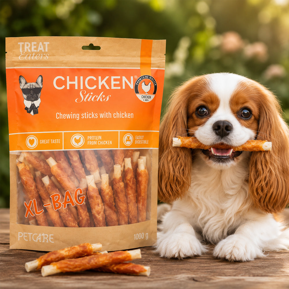 Treateaters Chicken Sticks 1000 g – schonende Kaustangen für Hunde