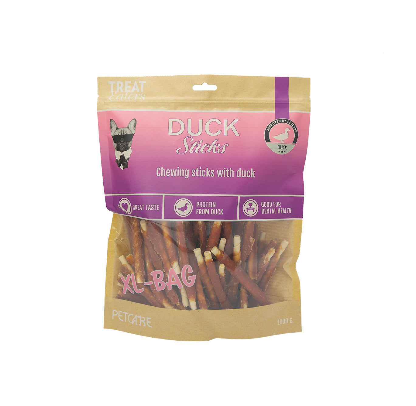 Treateaters Duck Sticks 1000 g (schonende Kaustangen für Hunde)