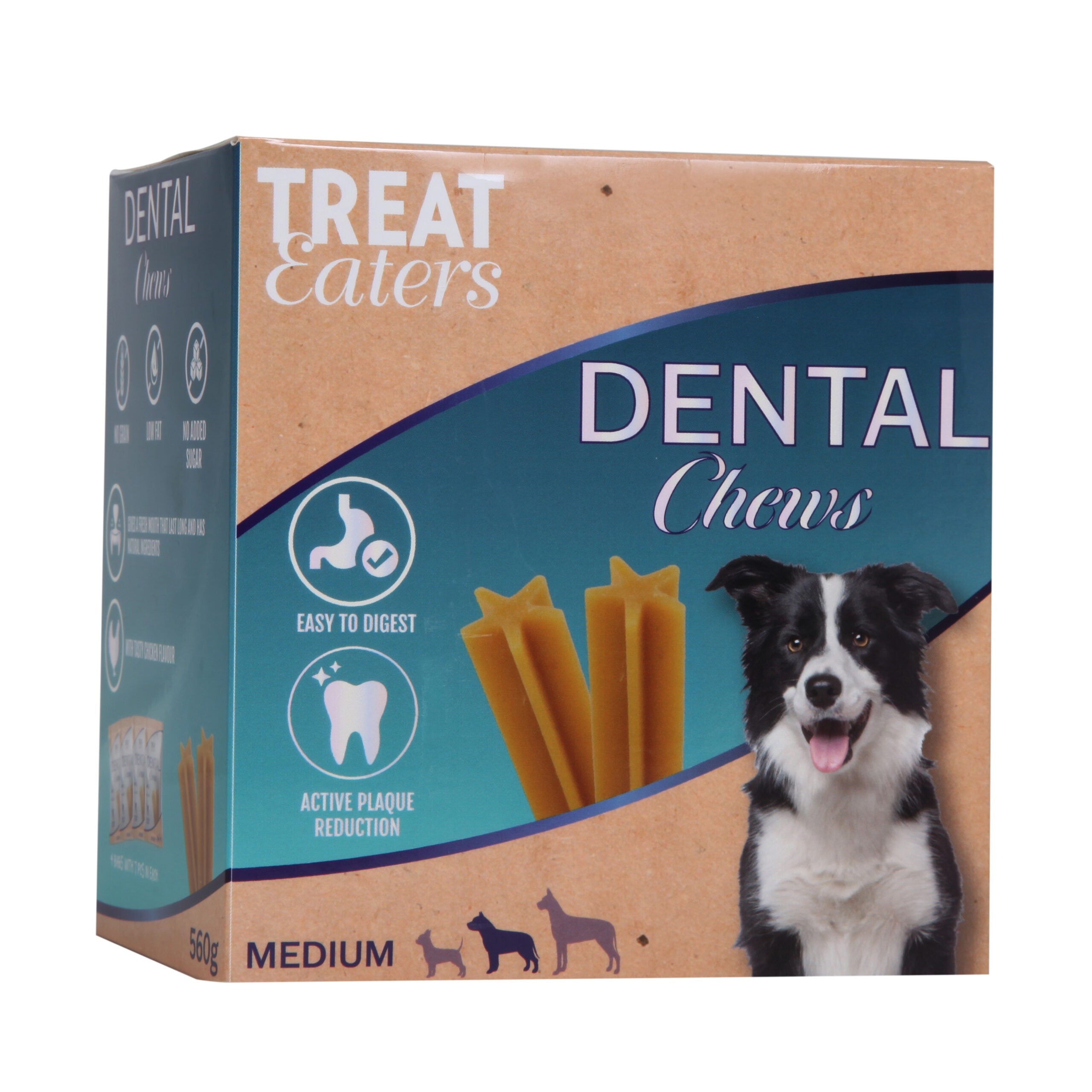 Dental-Kauknochen für Hunde – gesunder Mund & frischer Atem (7x4) 560 g