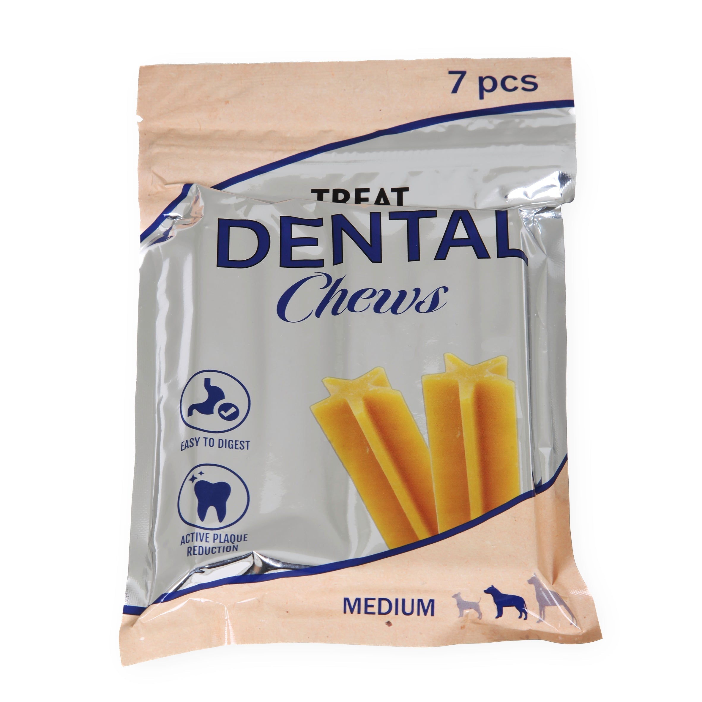 Dental-Kauknochen für Hunde – gesunder Mund & frischer Atem (7x4) 560 g