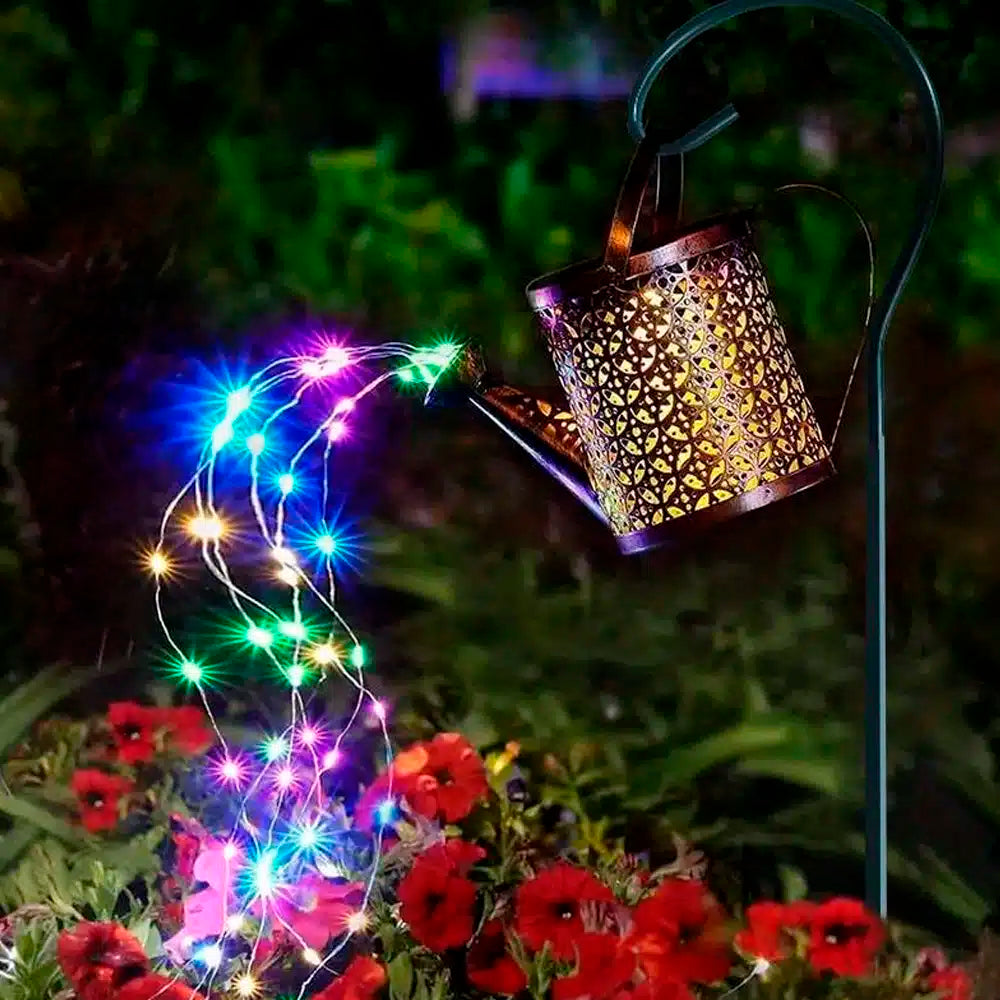 Solar Gießkanne LED Lampe für den Garten