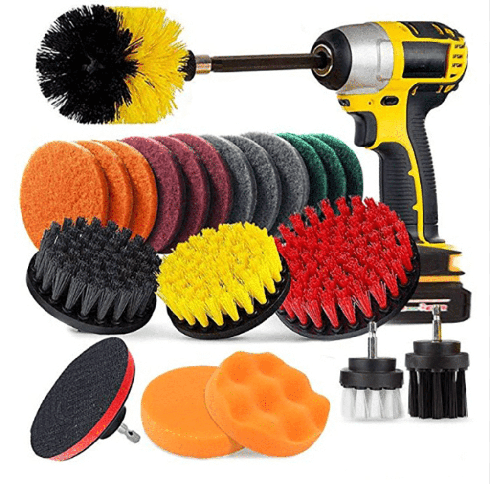 22-in-1-Bürstenset für Bohrmaschine