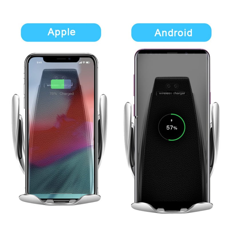 Drahtloses automatisches mobiles Ladegerät und Halterung für das Auto