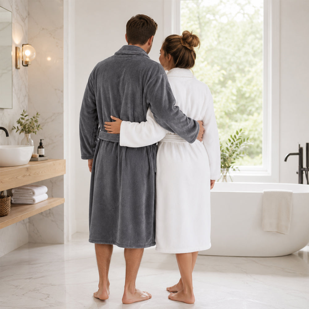 Weicher Bademantel – 120 cm oder 130 cm