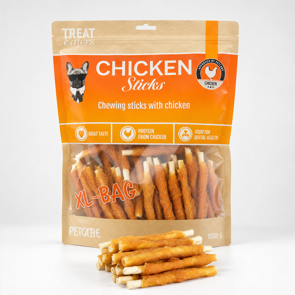 Treateaters Chicken Sticks 1000 g – schonende Kaustangen für Hunde