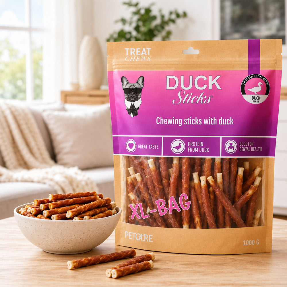 Treateaters Duck Sticks 1000 g (schonende Kaustangen für Hunde)