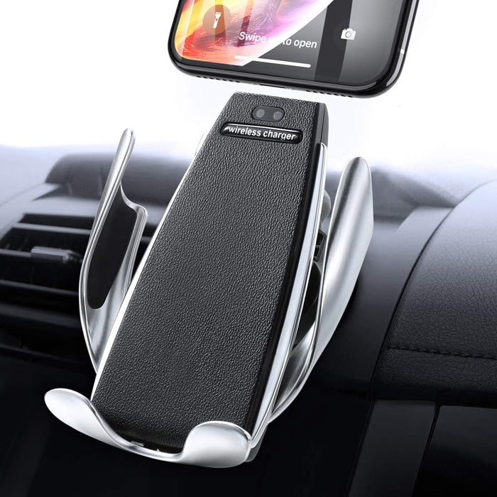 Drahtloses automatisches mobiles Ladegerät und Halterung für das Auto