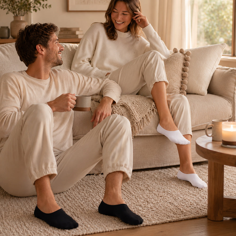 12 Paar unsichtbare Footies/Socken – bequeme Alltagssocken