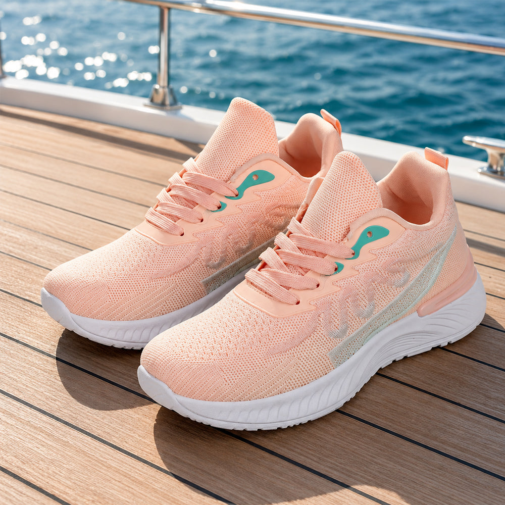 Sneaker für Damen, mit atmungsaktivem Flyknit-Obermaterial