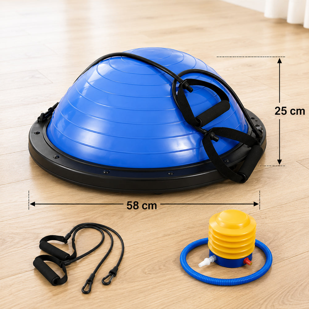 Balanceball – 58 cm – Lila oder Blau