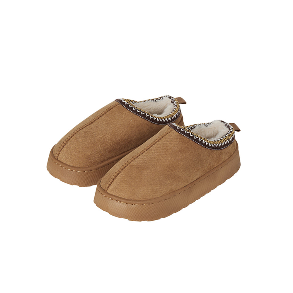 Hausschuhe – Weich, warm & luxuriös (braun & beige)