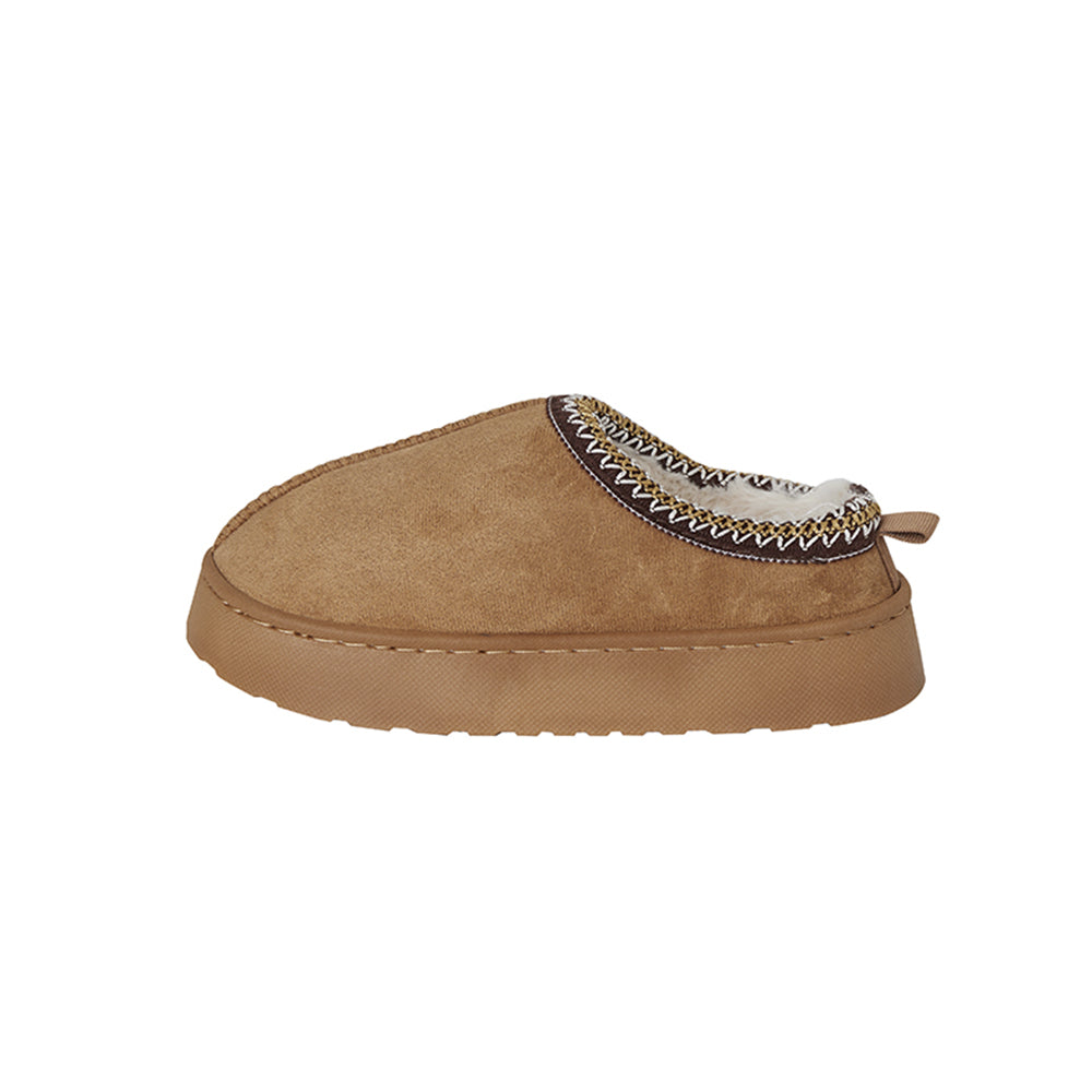 Hausschuhe – Weich, warm & luxuriös (braun & beige)