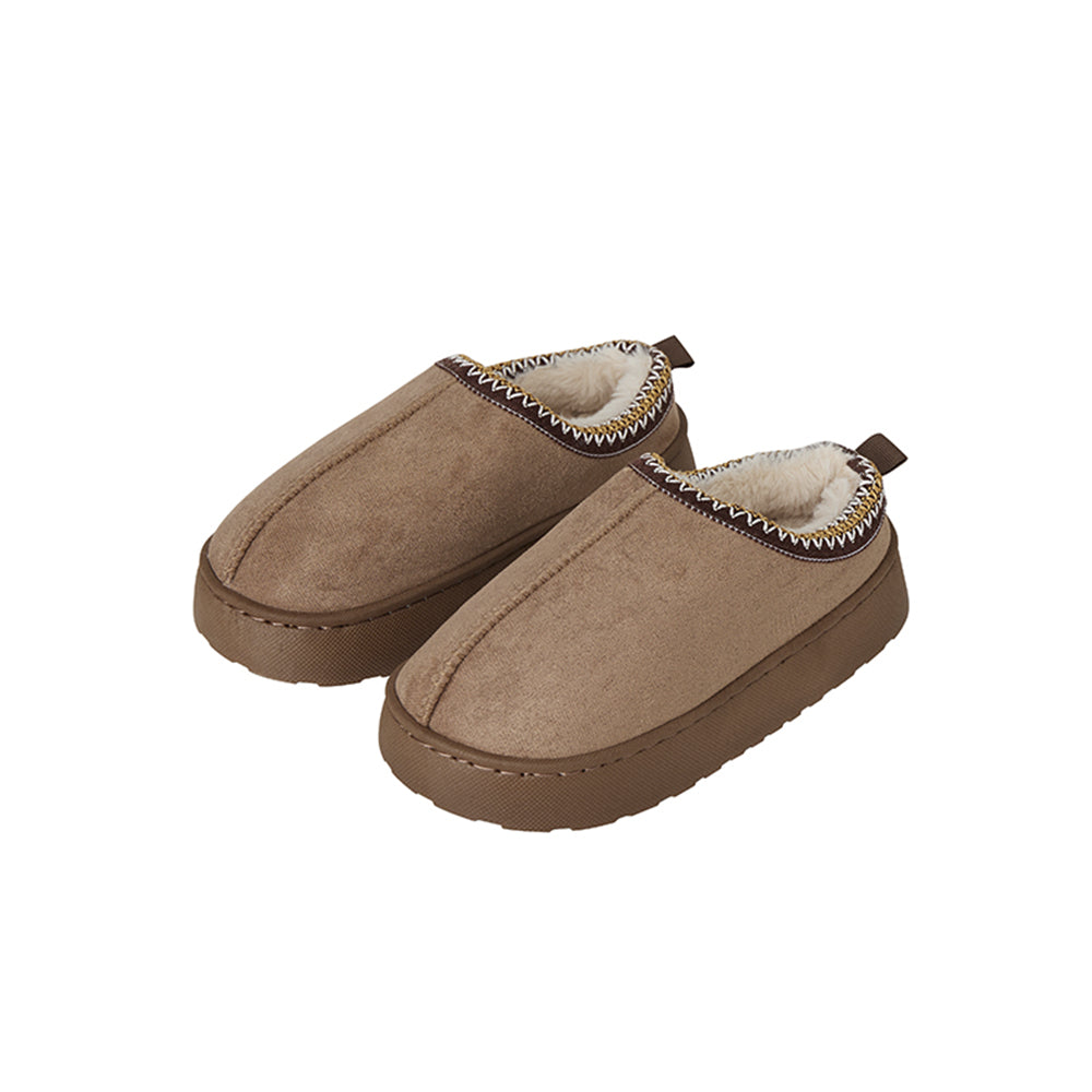 Hausschuhe – Weich, warm & luxuriös (braun & beige)