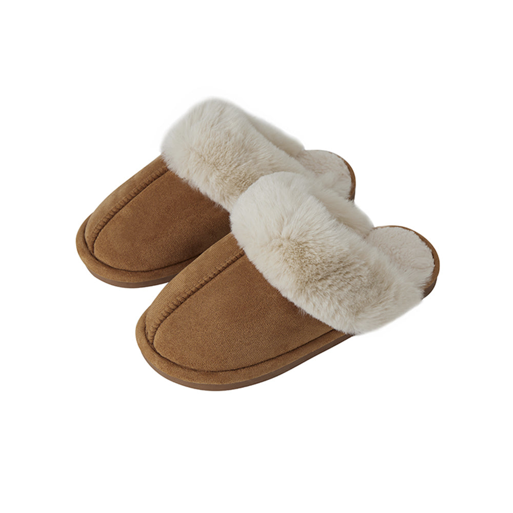 Hausschuhe – warm und weich (braun & beige)